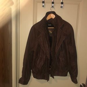 Adventure bound 3 in 1 leather heavy jacket bomber